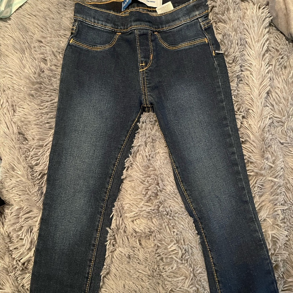 Blue skinny jean